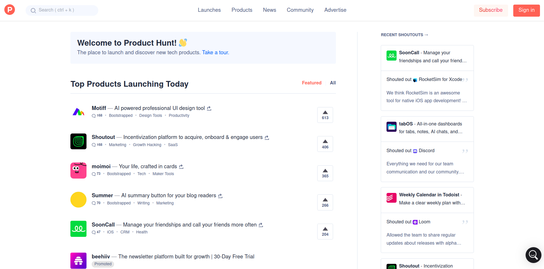 Product Hunt
